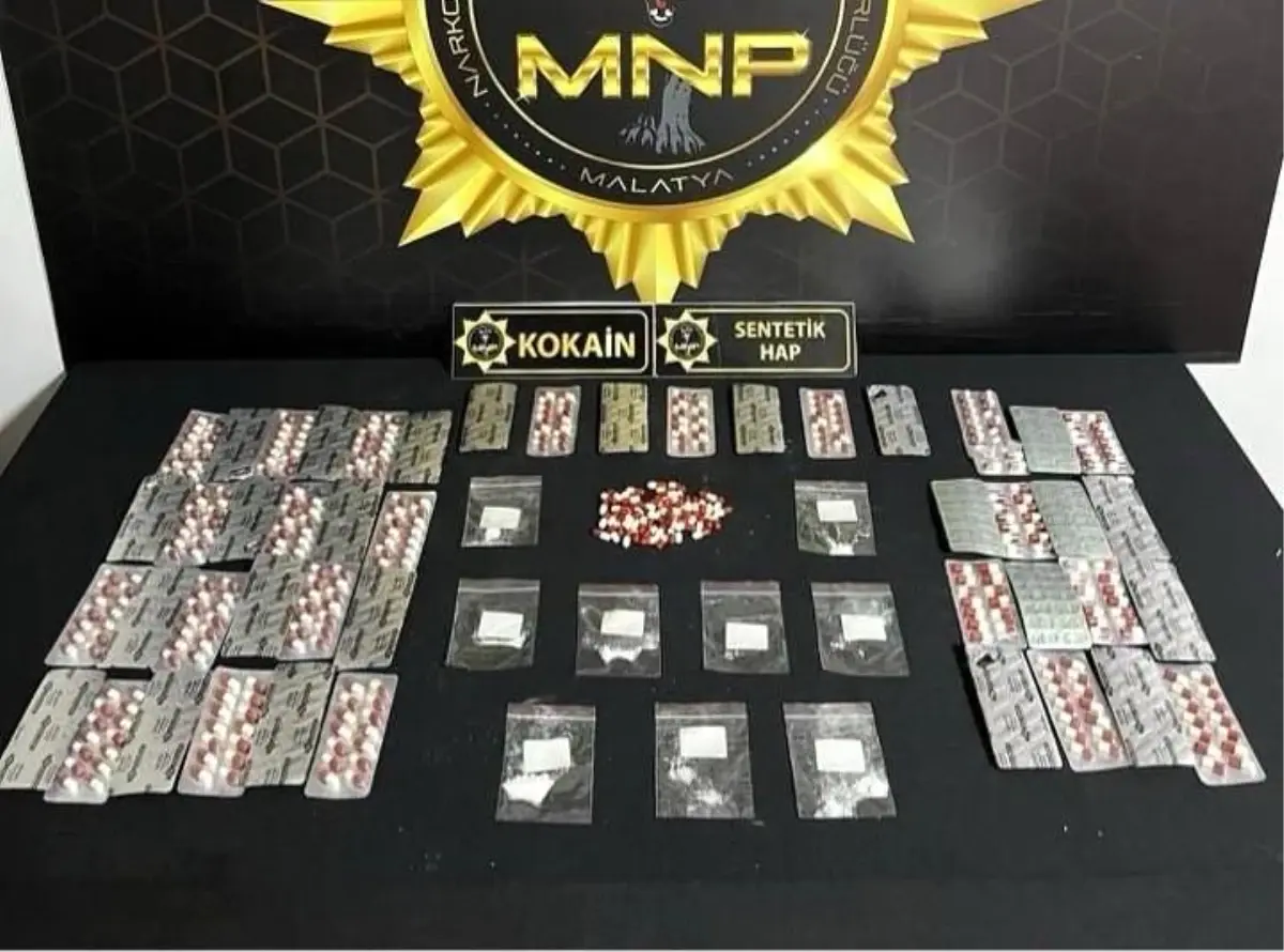 Malatya’da Uyuşturucu Operasyonu: 3 Tutuklama