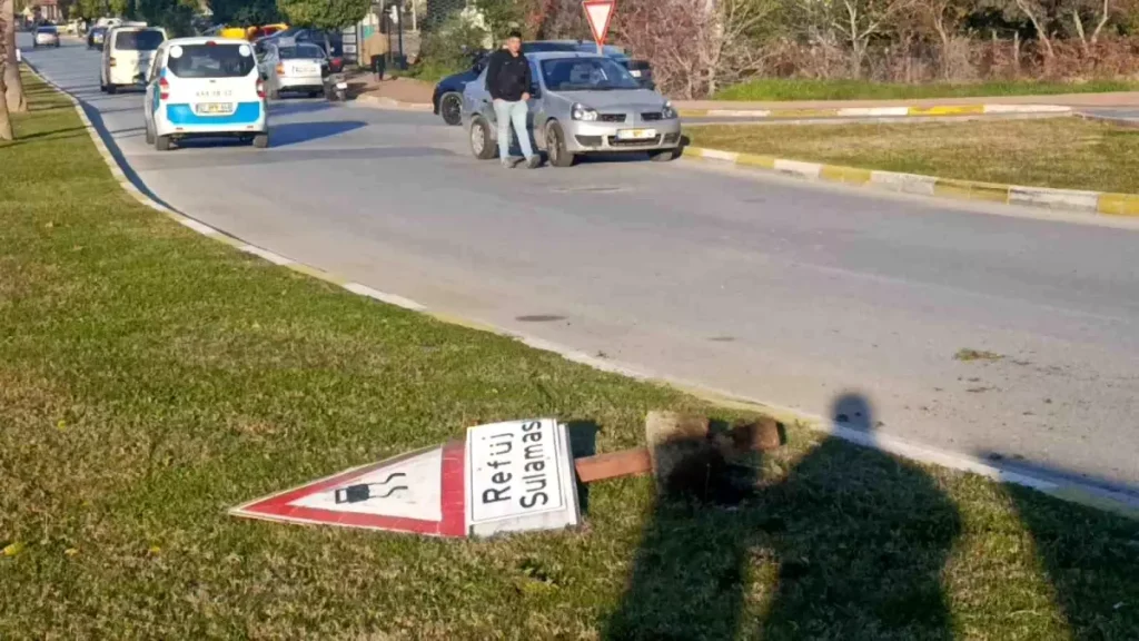 Manavgat’ta Şok Trafik Çarpışması: 1 Yaralı