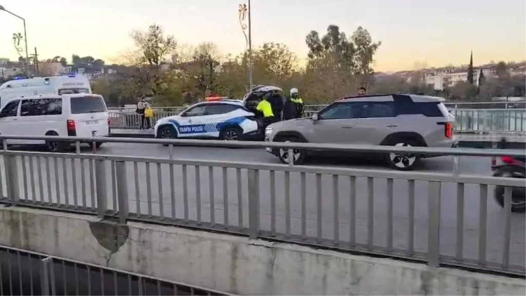 Motosiklet Kazasında Sürücü Yaralandı