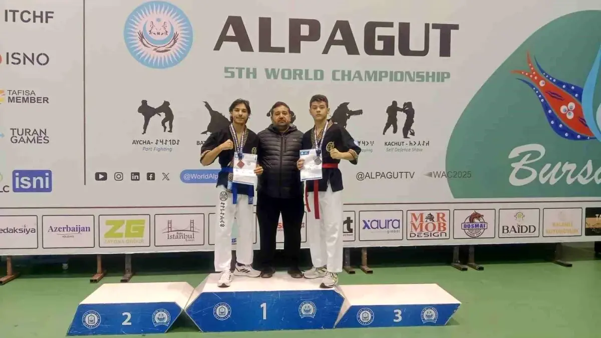 Manisalı Sporcular Dünya Şampiyonasında Üç Büyük Derece Kazandı!