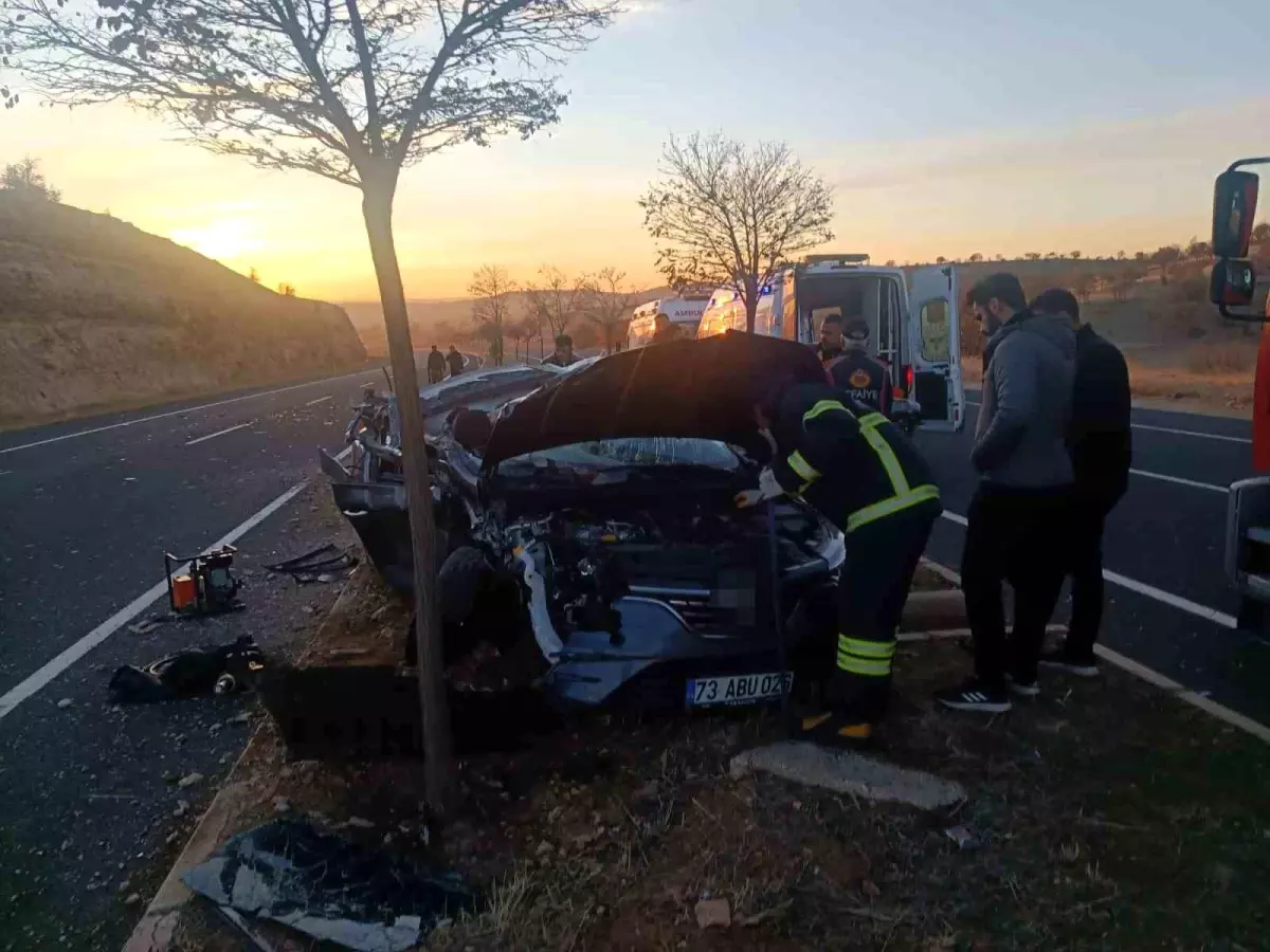Mardin’de Tır-Otomobil Kazası: 1 Ölü, 2 Yaralı