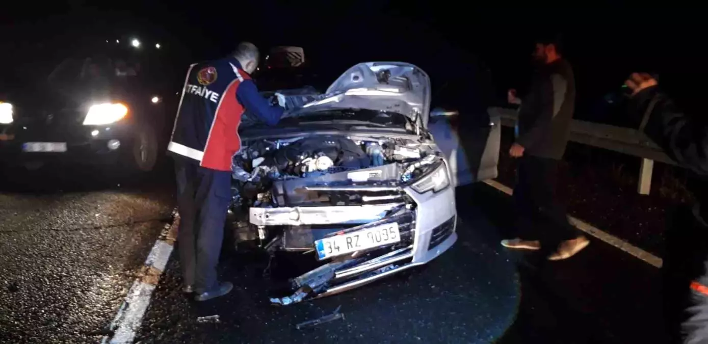 Mardin’de Otomobil Ata Çarptı, At Telefon Oldu!