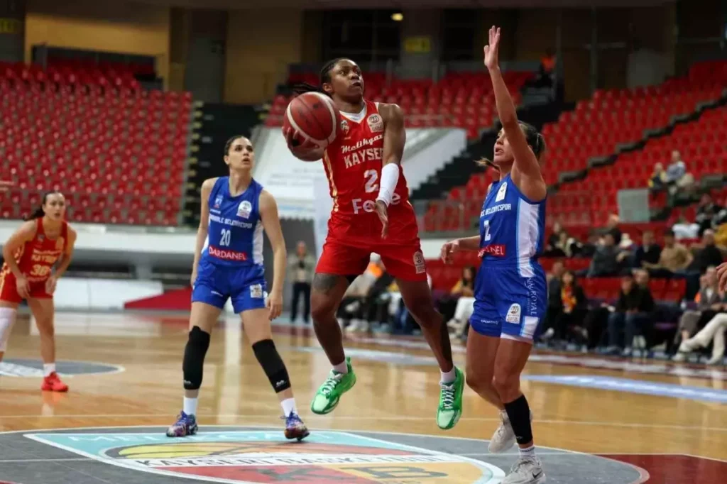 Melikgazi Kayseri Basketbol 91-72 Darnadel Çanakkale Belediyespor Galibiyeti