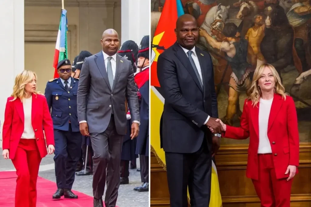 Meloni ve Mozambik Cumhurbaşkanı’nın Boy Farkı Gündemi Sarsıyor