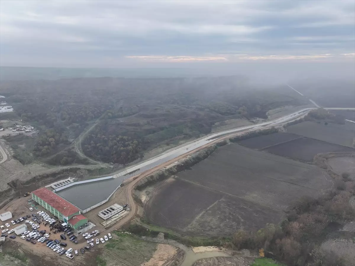 Meriç Nehri’nden Çakmak Barajı’na Su Aktarımı Başladı