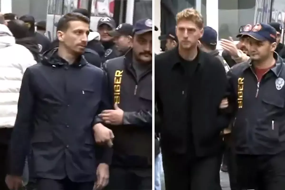 Mert Hakan ve Metehan’ın Adliyeye Sevk Edildiği Anlar Kamarlara Yansıdı
