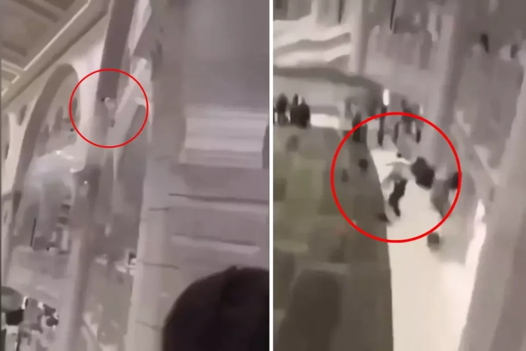 Mescid-i Haram’da Üst Kat Korkuluğundan İntihar Girişimi; Güvenlik Görevlisi Hayatı Kurtardı