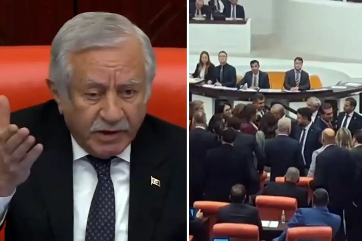 MHP’li Celal Adan, AK Partili Kadın Vekili’ni Sert Uyardı: “Kimi Döveceksiniz, Oturun Yerinizden!”