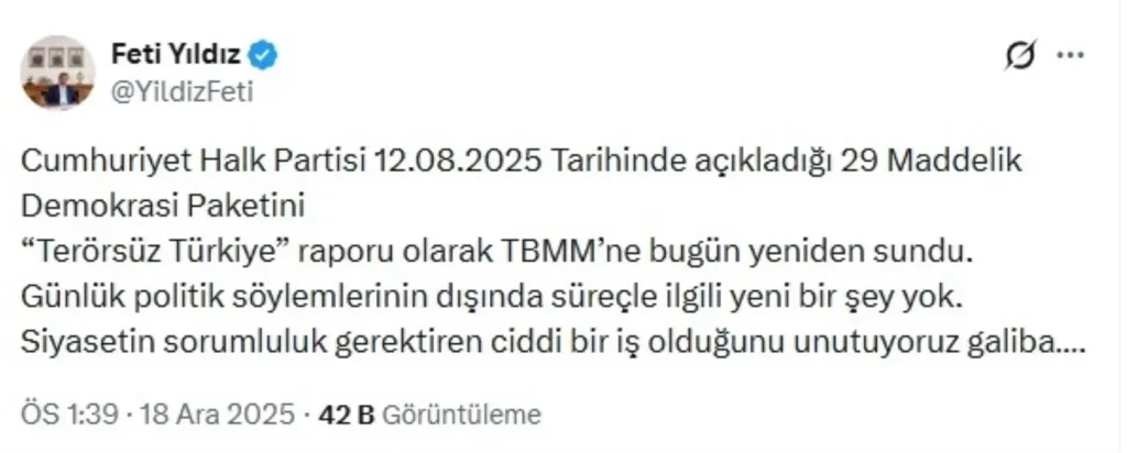 MHP: CHP’nin Raporunda Yeni Bir Şey Yok