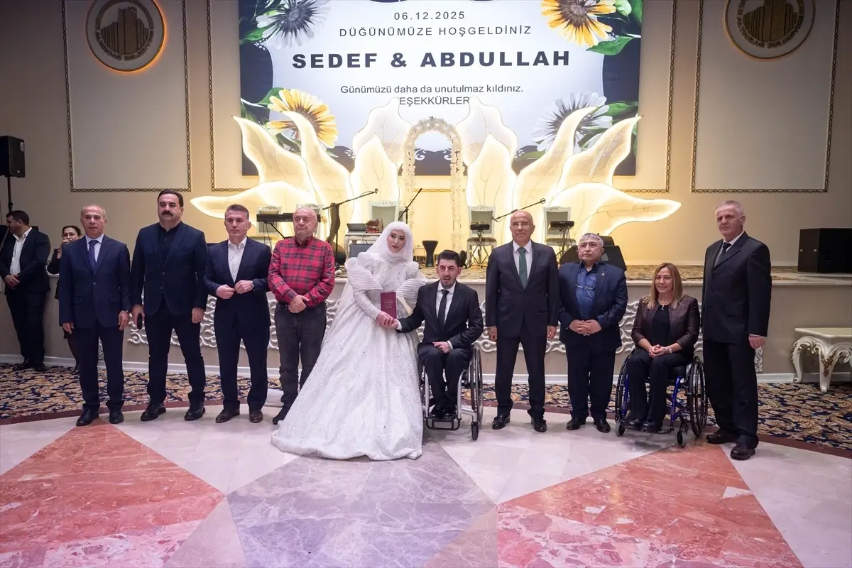 Milli para sporcu Abdullah Öztürk evlendi