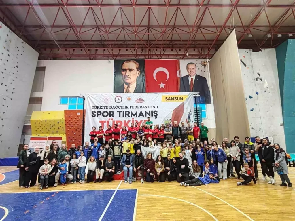 Samsun’da Spor Tırmanış Türkiye Kupası Heyecanı