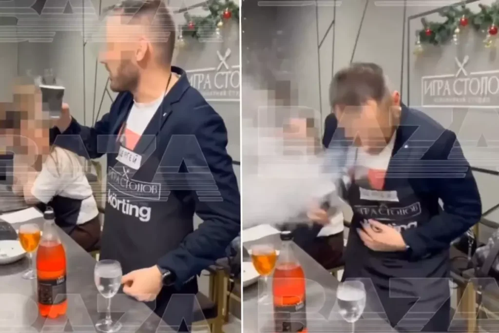 Moskova’da Sıvı Nitrojenli Kokteyl Faciası: Misafir Mide Yırtılmasıyla Yoğun Bakıma Alındı