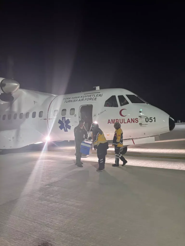 Acil Karaciğer Grefti Malatya’ya Ulaştırıldı