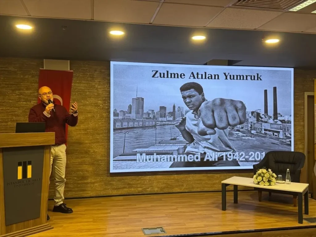 Muhammed Ali’nin Hayatı Konulu Etkinlik İstanbul Ticaret Üniversitesi’ni Coşturdu