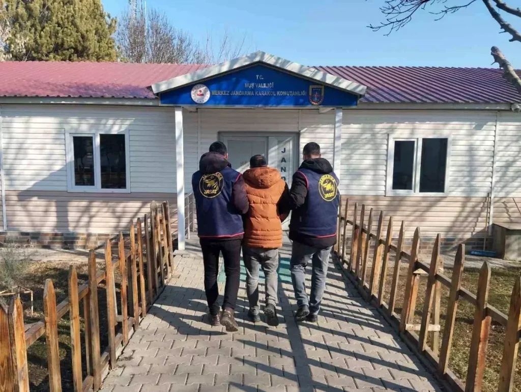 Muş’ta Hırsızlık Zanlısı Yakalandı
