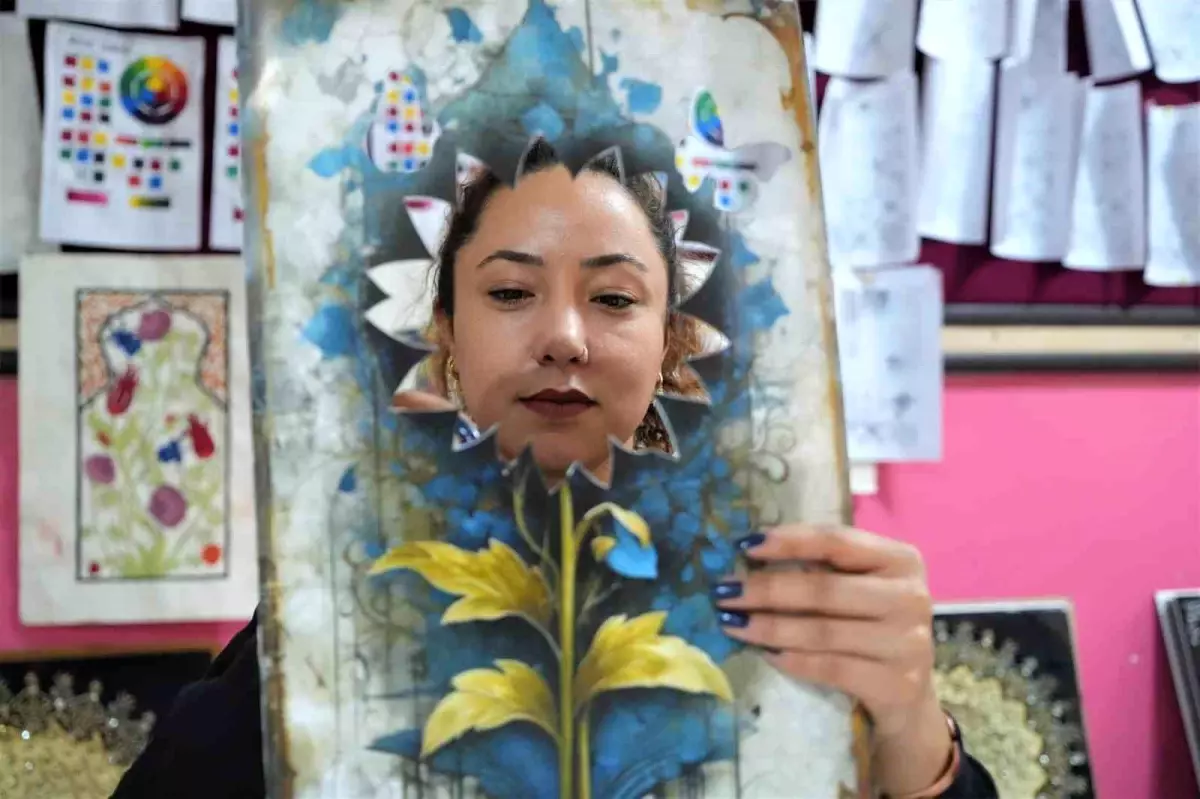 Muş’ta Kadınlar Kağıt Rölyef Kursuyla Ekonomiye Yeni Bir Soluk Katıyor