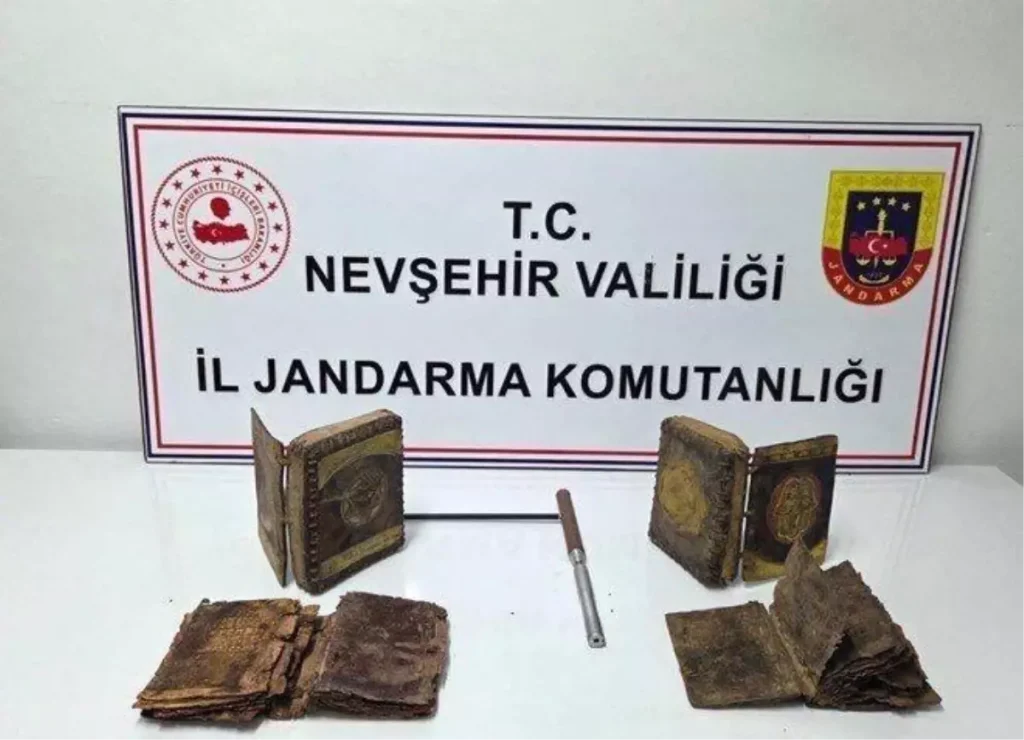 Nevşehir’de Tarihi Eser Operasyonu