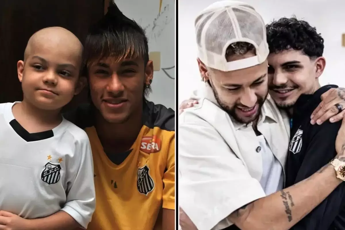 Neymar, Lösemiyle Savaşan Hayranı Matheus’la Duygusal Buluştu ve Zafer Dansını Tekrarladı