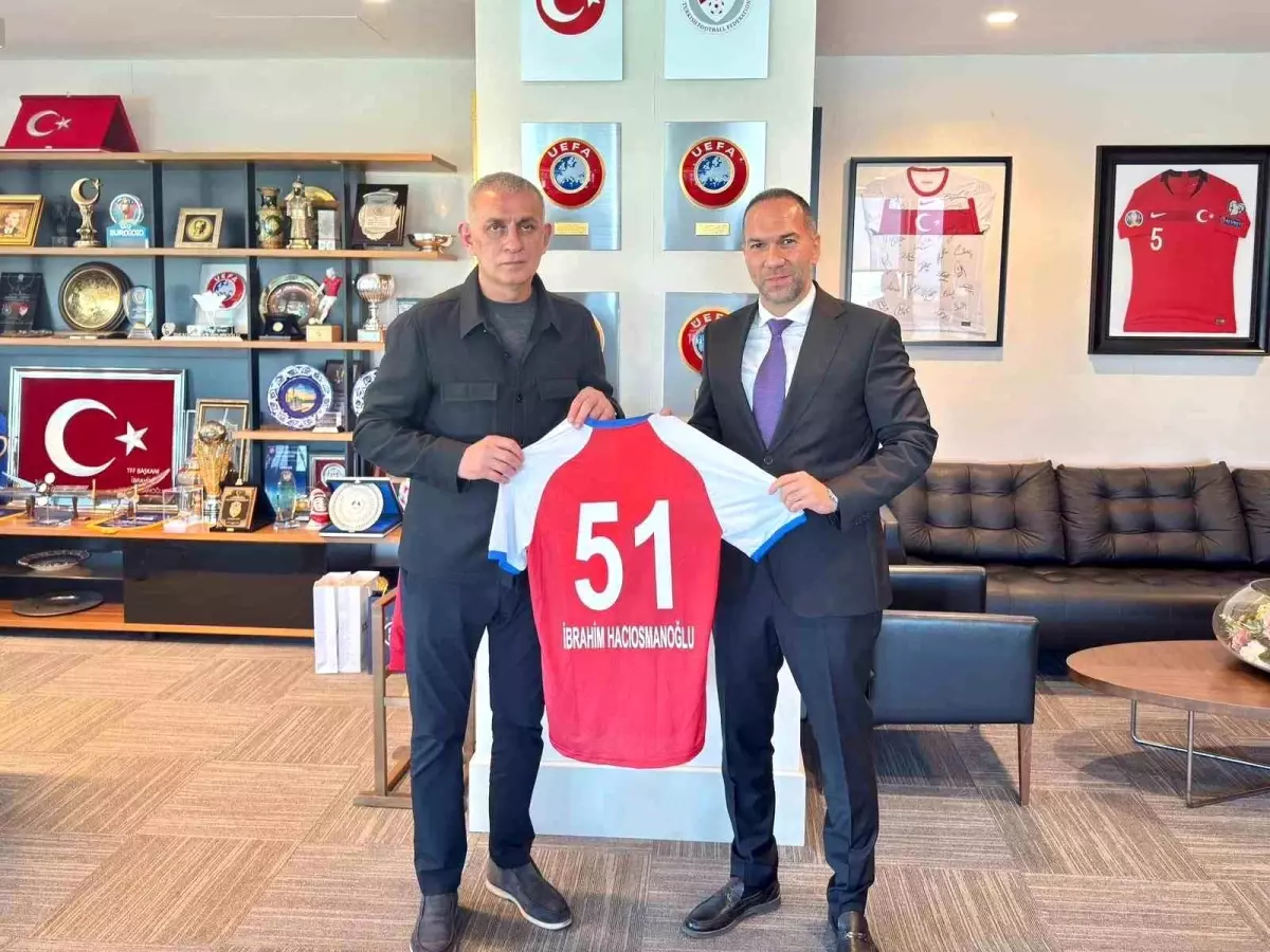 Niğde Belediye Başkanı Emrah Özdemir’den TFF’ye Önemli Ziyaret