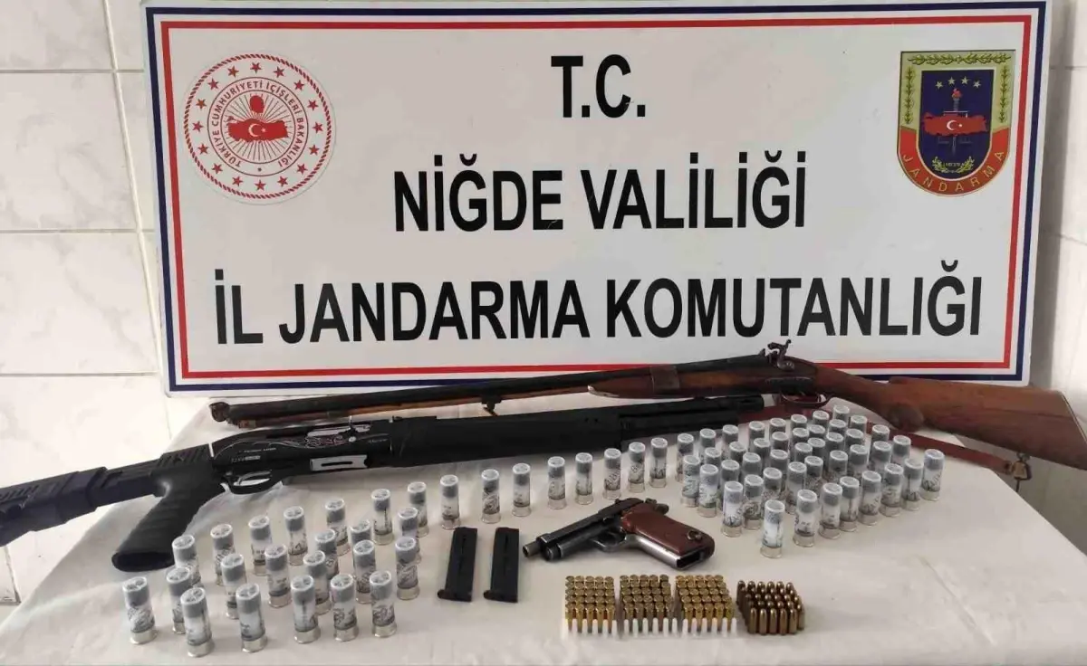 Niğde’de Silah Operasyonu