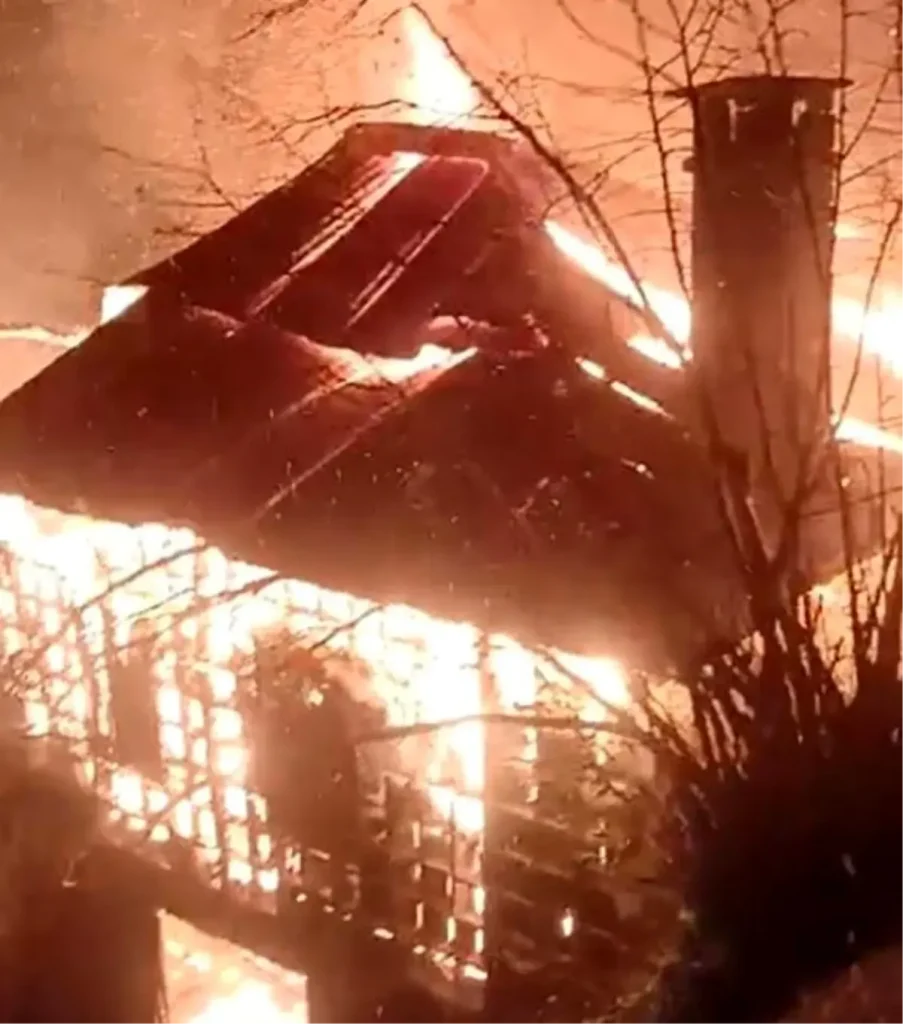 Kabadüz’de Yangın Paniği