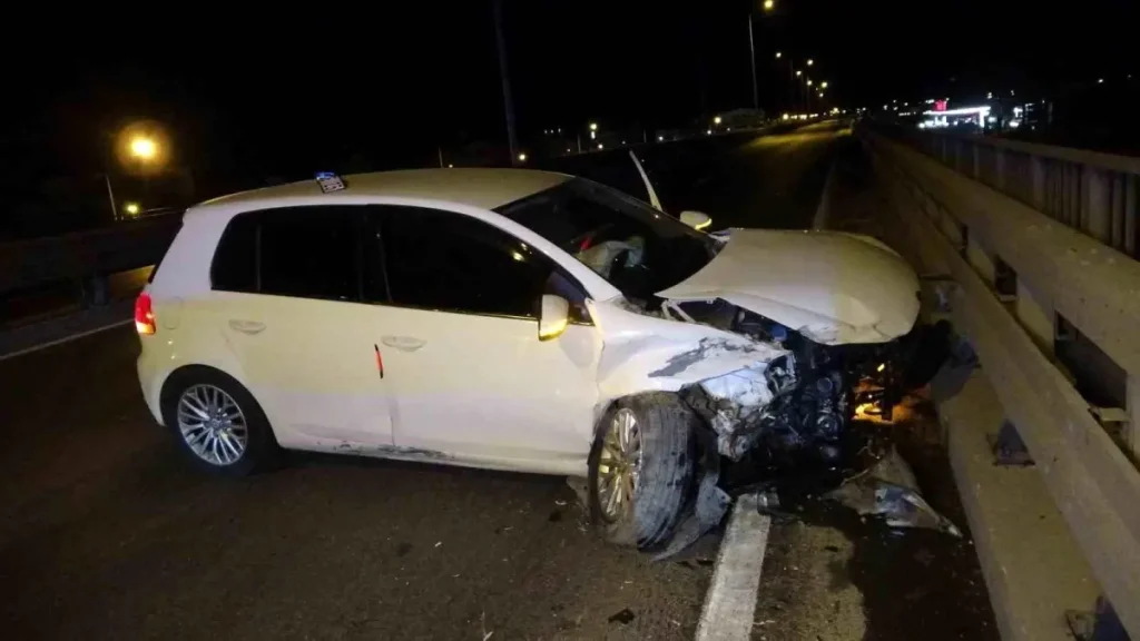 Manavgat’ta Kaza: 2 Yaralı