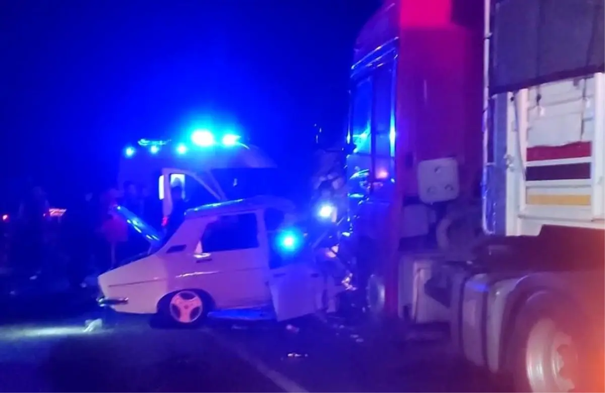 Kahramanmaraş’ta Feci Kaza: 1 Ölü, 1 Yaralı