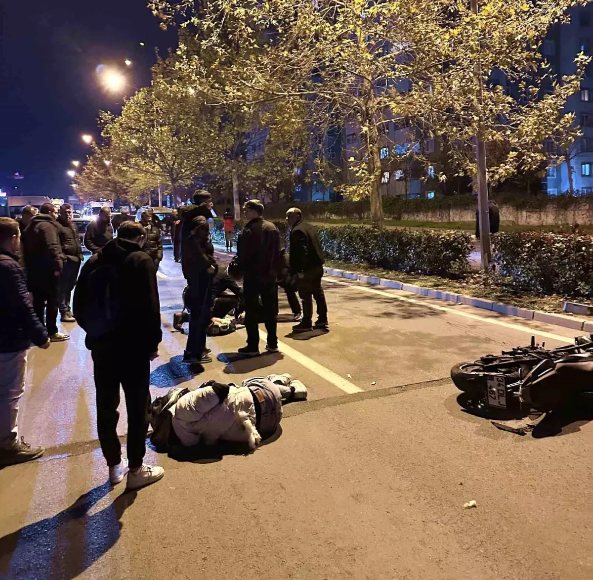 Çorlu’da Motosiklet Kazası: İki Genç Yaralandı