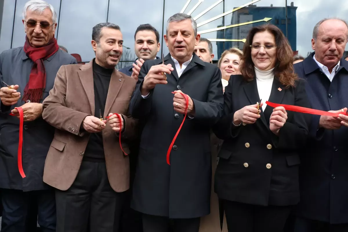 CHP’nin Yeni İl Binası Kayseri’de Açıldı