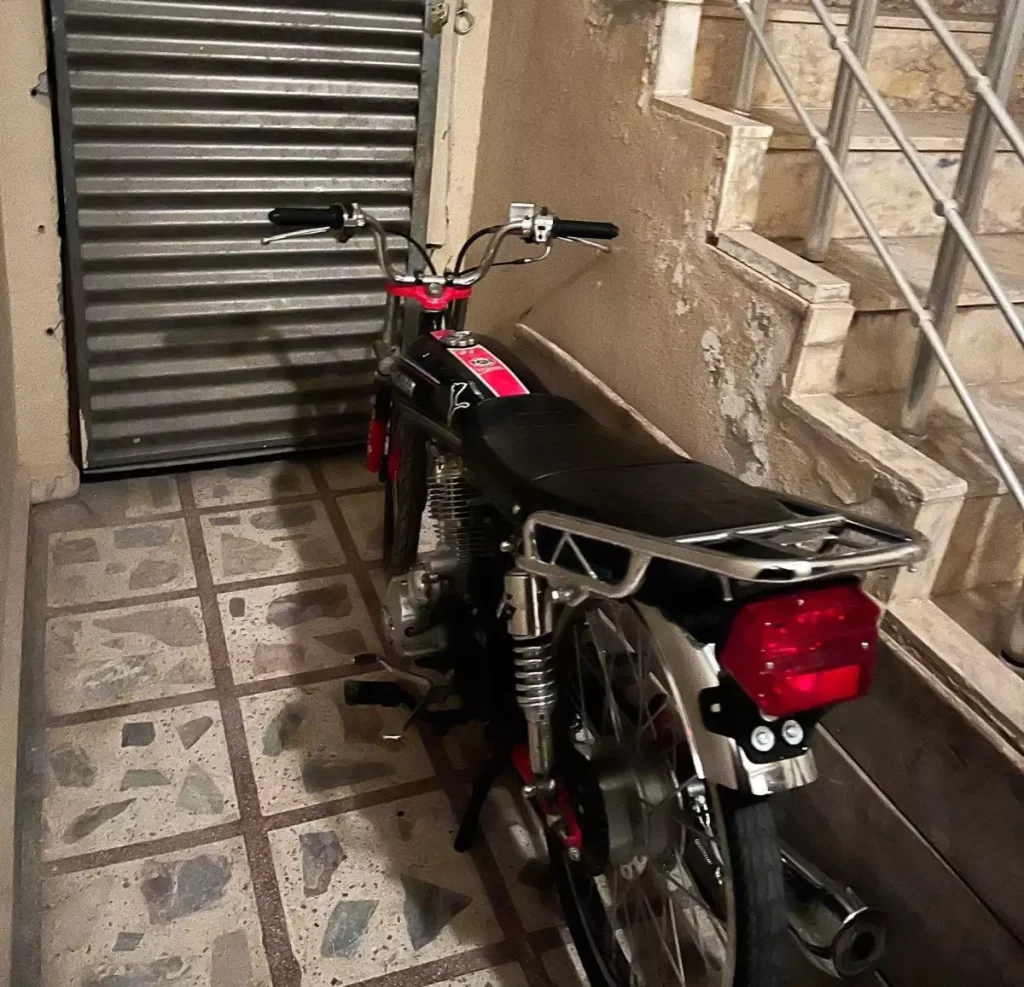 Adıyaman’da Park Halindeki Motosiklet Çalındı