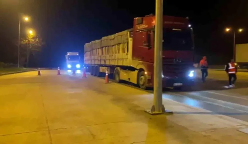Samsun’da 6 Tıra 461 Bin TL Ceza