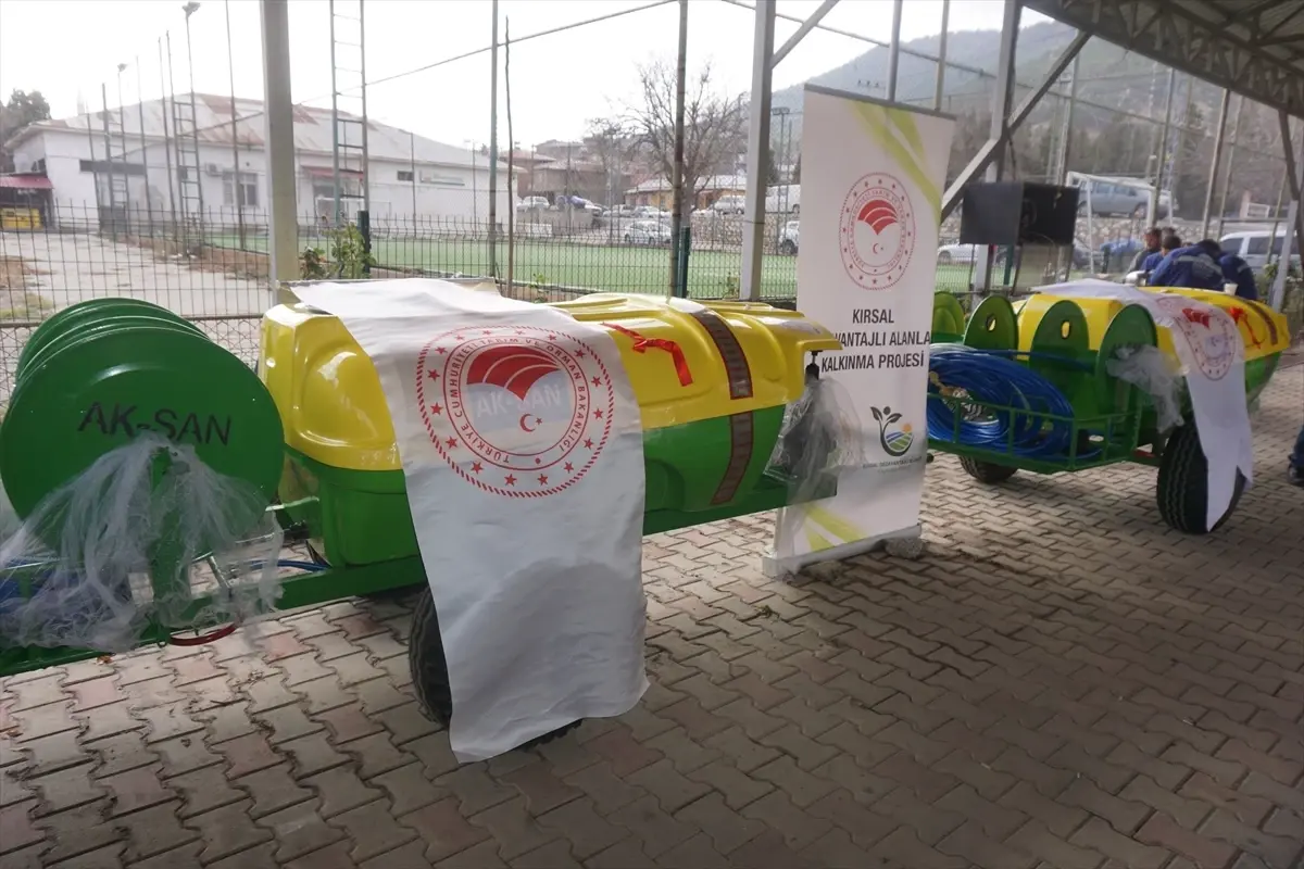 Pozantı’da Üreticilere Destek