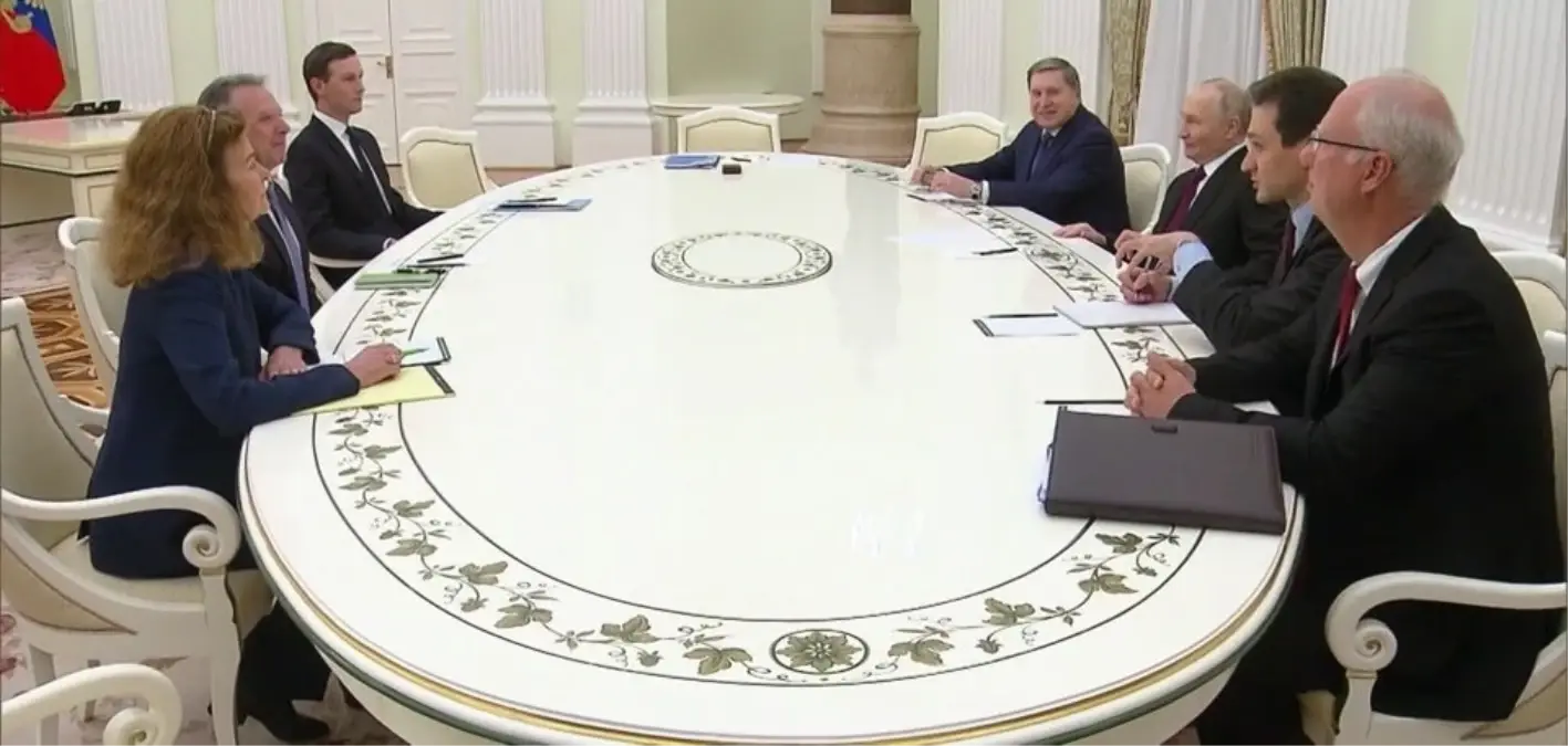 Putin, ABD Temsilcisi Witkoff ile Görüştü