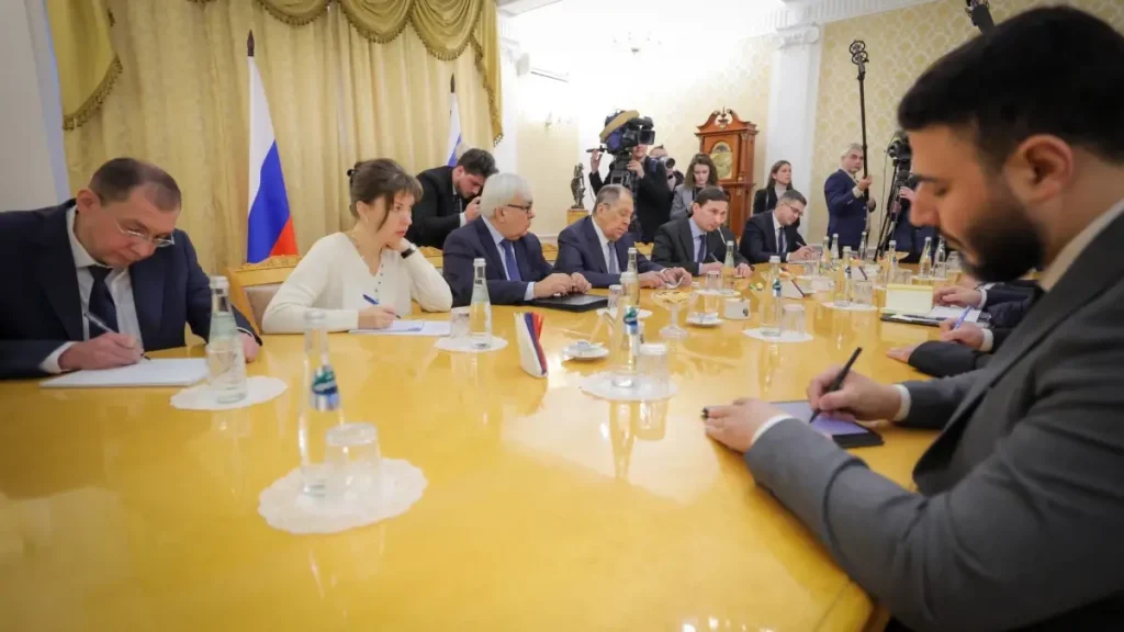 Lavrov ve Esad Moskova’da Yüksek Düzey Görüşme Gerçekleştirdi