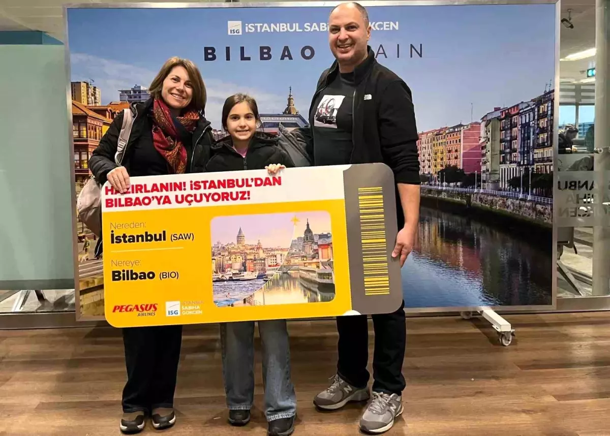 Sabiha Gökçen’den Bilbao’ya Uçuşlar Başladı