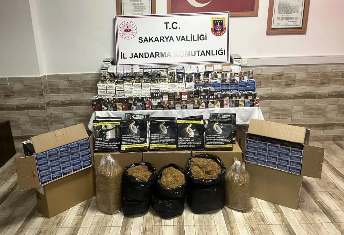 Kaçakçılık Operasyonu: Tütün ve Makaron Ele Geçirildi
