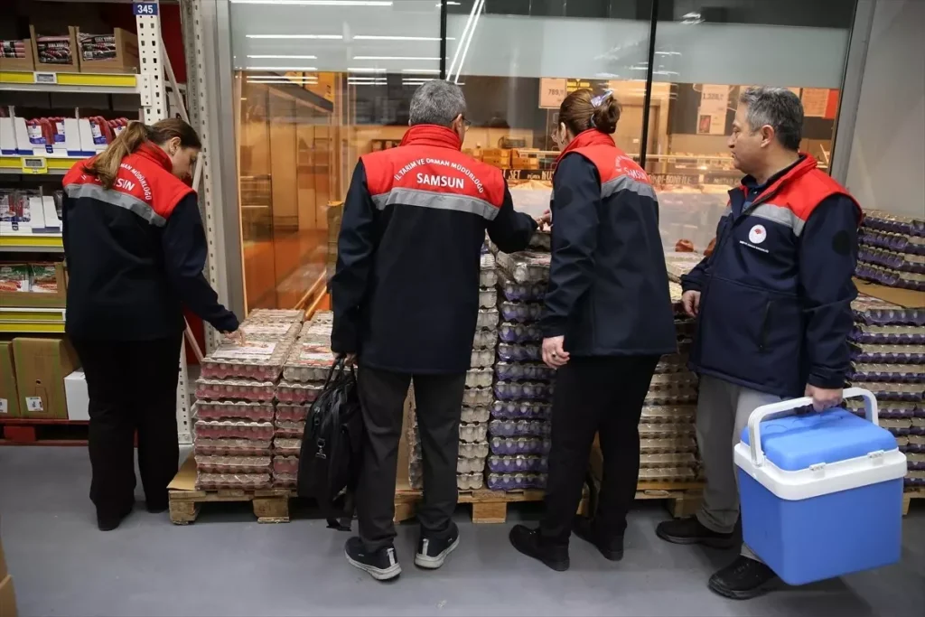 Samsun’da Gıda Denetimlerine 23 Milyon Lira Ceza Kesildi