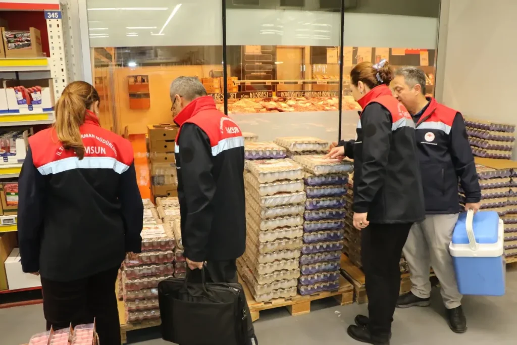 Samsun’da 22.500 Gıda Denetimi Gerçekleştirildi, 285 İşyerine 23 Milyon TL Ceza Kesildi