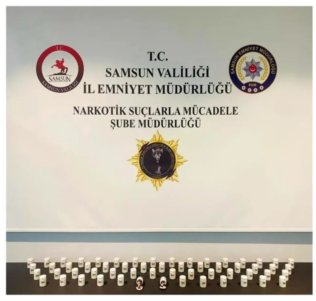 Samsun’da Uyuşturucu Operasyonu: 5 Gözaltı
