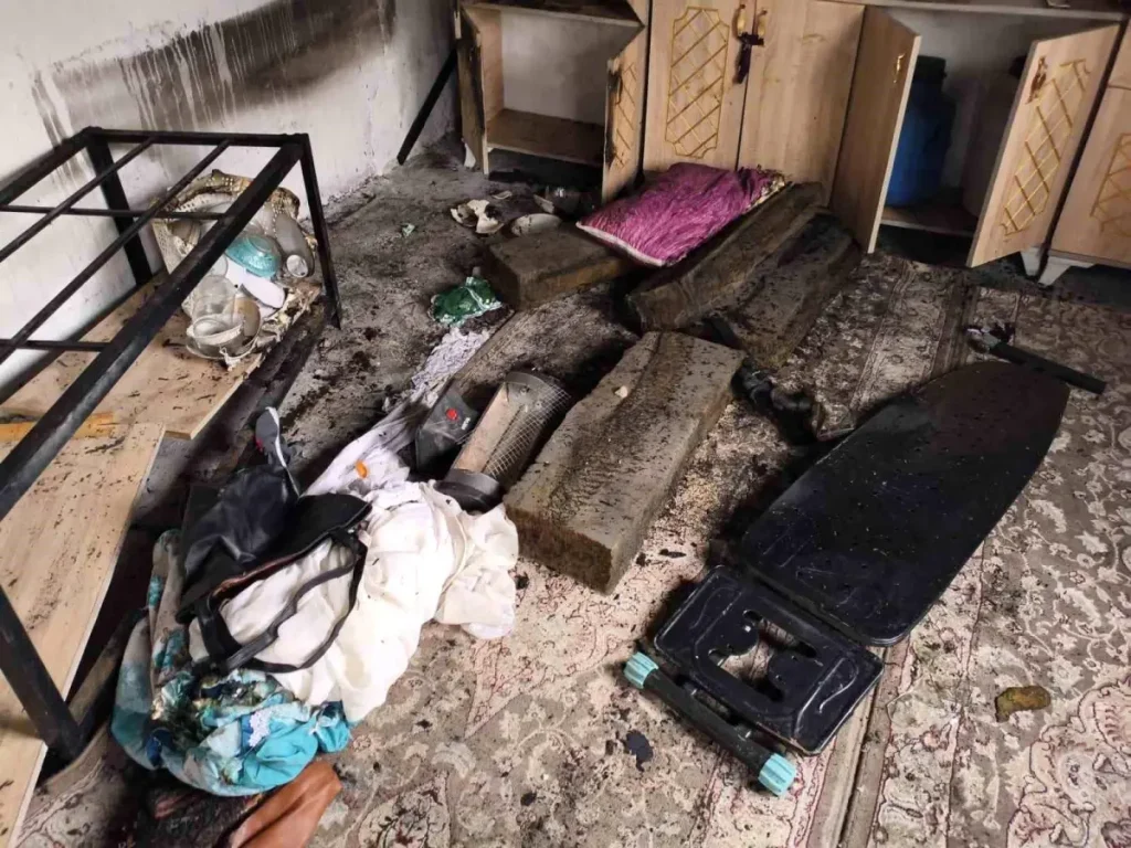 Eyyübiye’de Yangın Kâbusu: 14 Kişilik Aile Zor Durumda