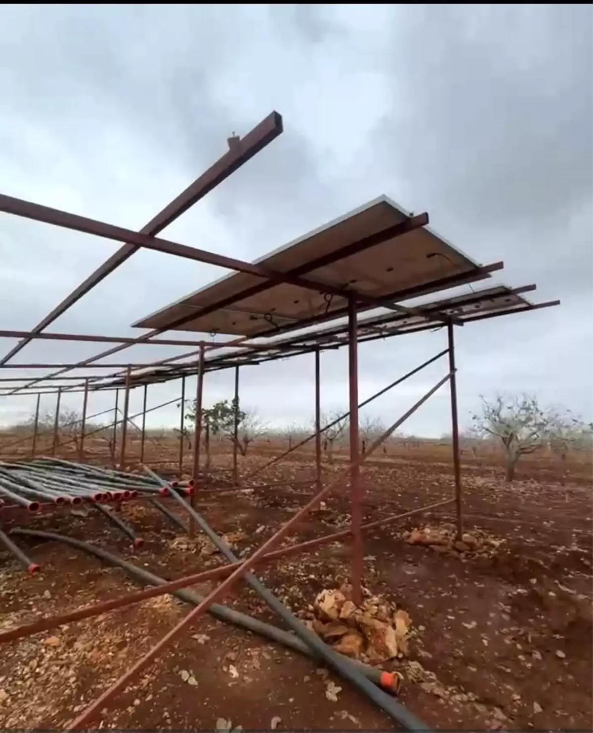 Bozova’da Güneş Panelleri Çalındı