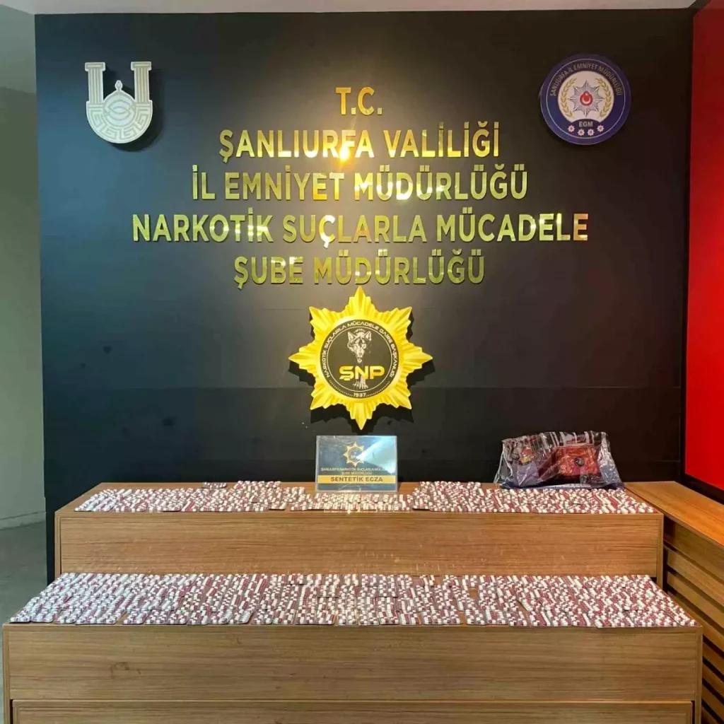 Şanlıurfa’da Uyuşturucu Operasyonu