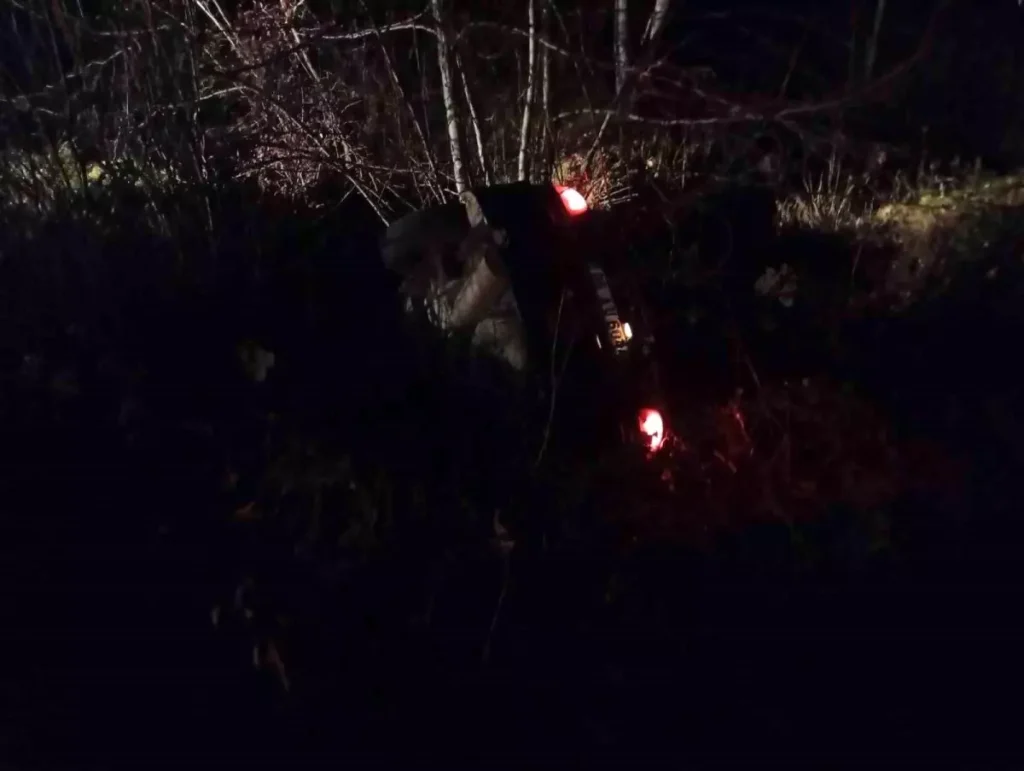 Bartın’da Araç Devrildi, Yakıt Sızıntısı Paniğe Yol Açtı