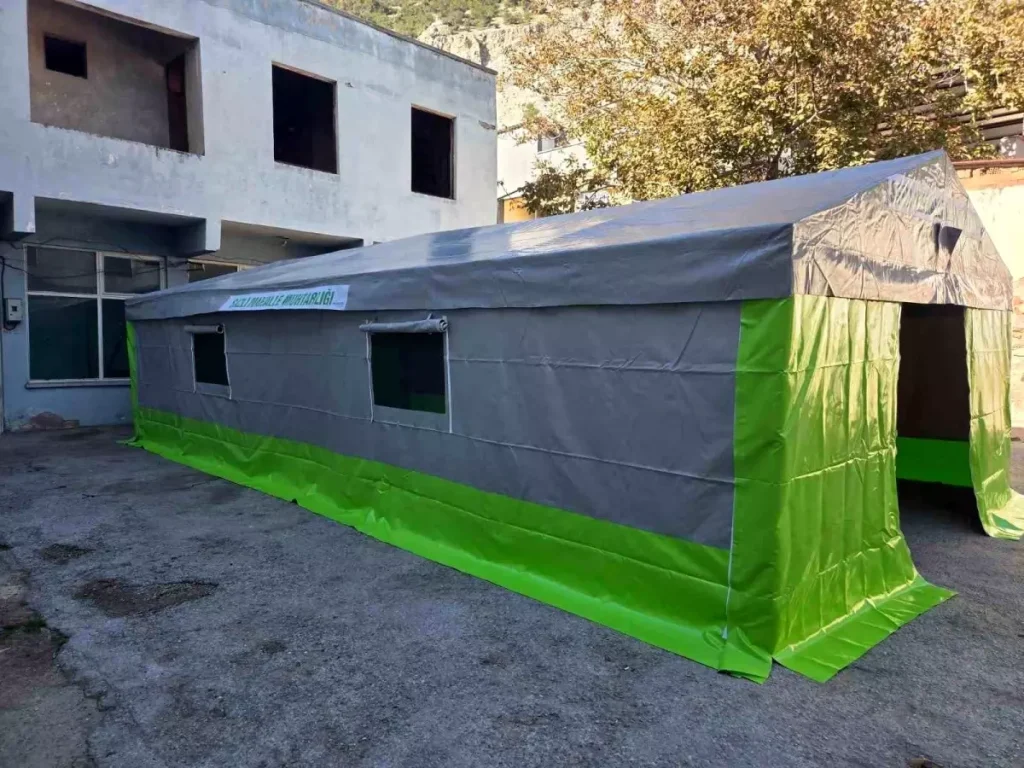 Sazlı Mahallesi’ne Hayırsever Desteğiyle Modern Taziye Çadırı Kazandırıldı