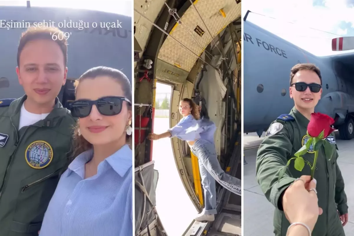 Şehit Pilotun Eşinin Duygusal Paylaşımı Yürekleri Dağladı: 609 No’lu Uçak…