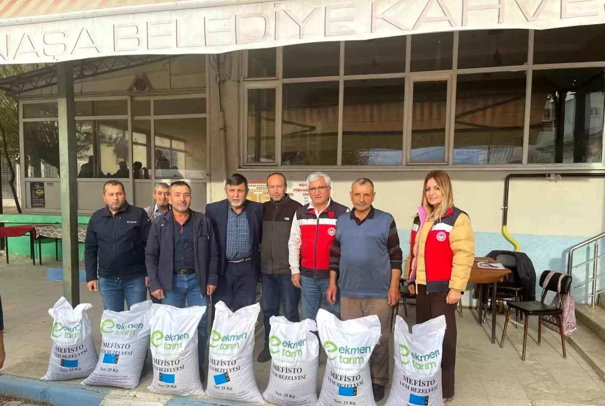 Simav’da 39 Üreticiye 1,5 Ton Yem Bezelyesi Desteği Sağlandı