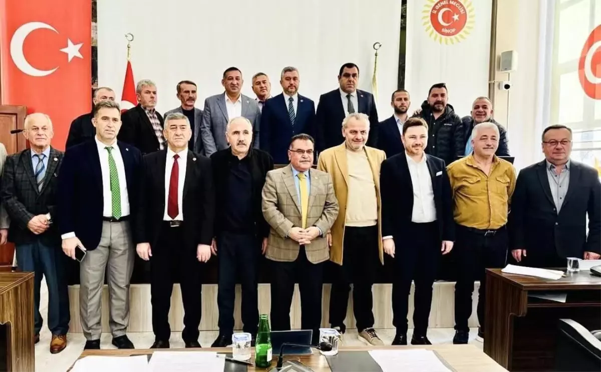 Sinop İl Genel Meclisi’nden Önemli Kararlar