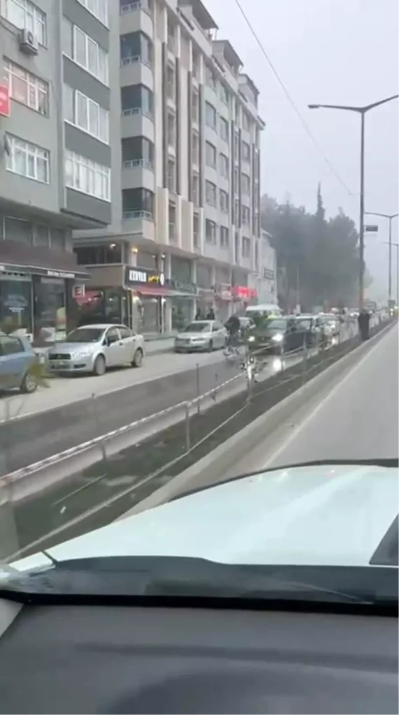 Boyabat’ta Zincirleme Trafik Kazası