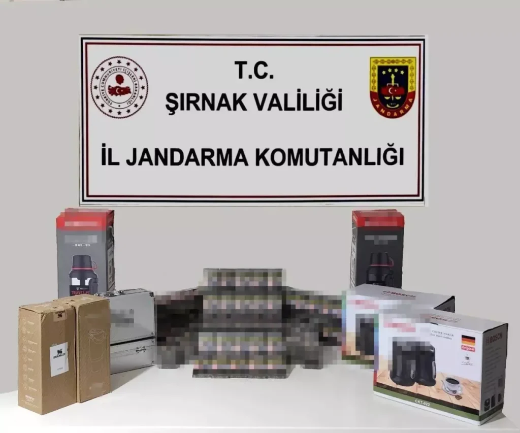 Şırnak’ta Jandarma Operasyonu: 34 Aranan Şahıs Yakalandı, 10 Milyon Liraya Yakın Kaçak Malzeme Ele Geçirildi