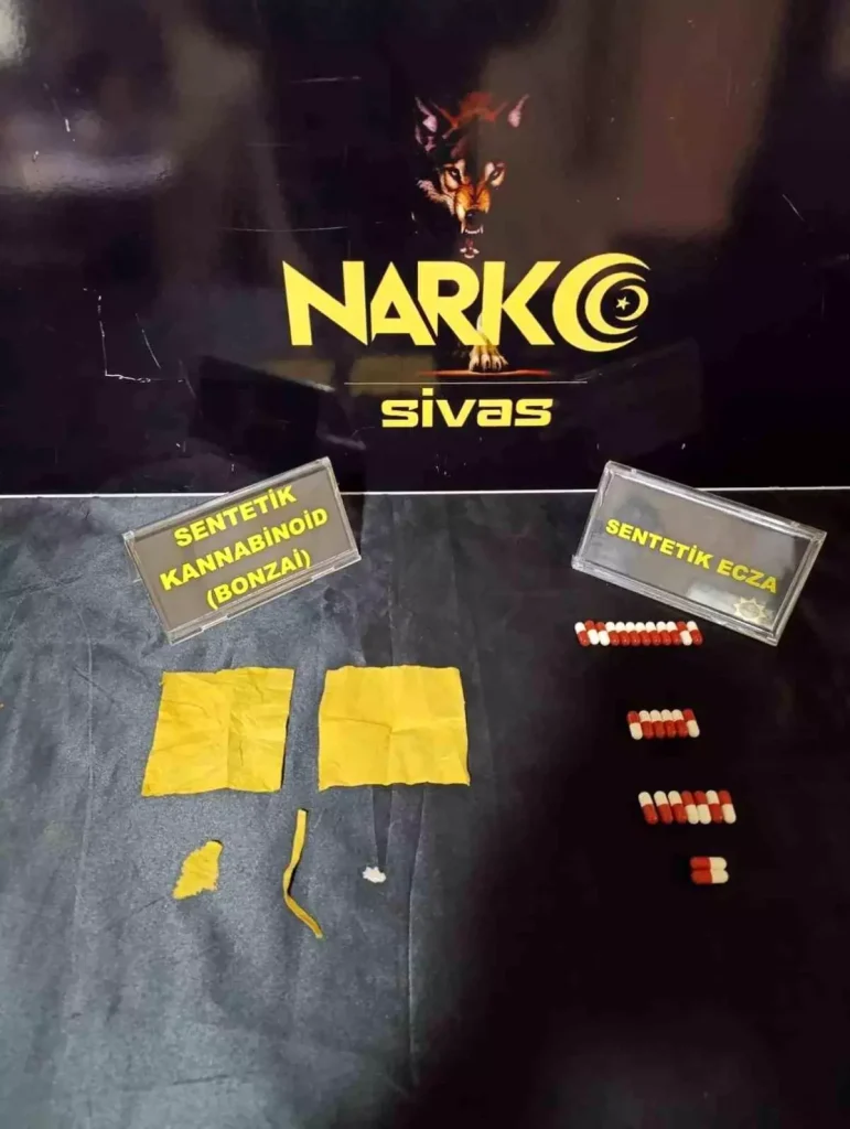 Sivas’ta Uyuşturucu Operasyonu: 3 Tutuklama